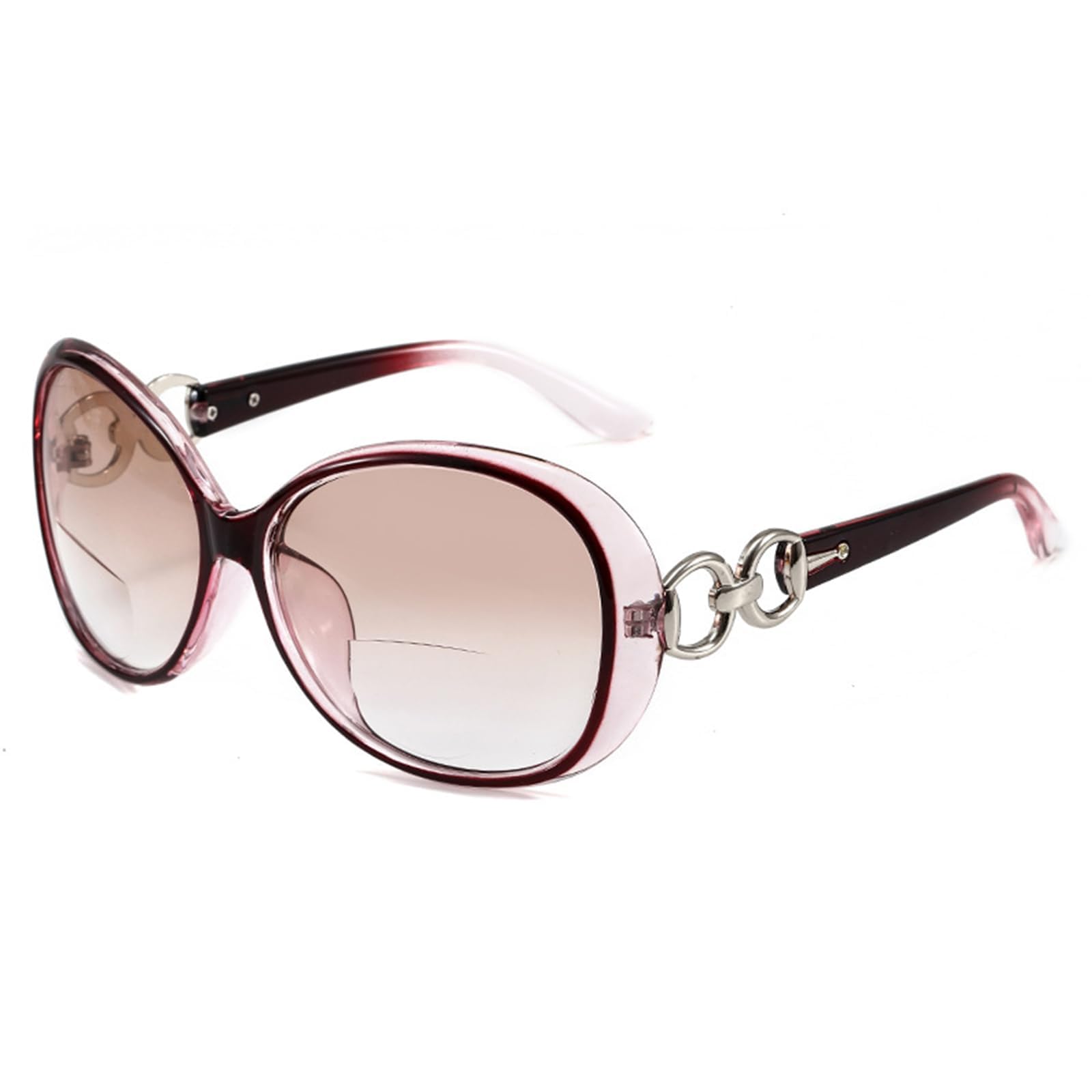 AOOLIA Lesebrillen mit Lese Sonnenbrille für Damen, Mode UV400 Große Sonnenbrillen für Damen, Sonnen-Leser brillen Klare Sicht