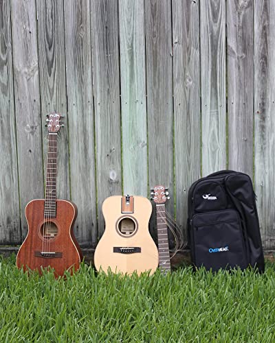 Journey Instruments Solid Sitka Collapsible Travel Guitar With Folding Abs Guitar Stand #TOP7