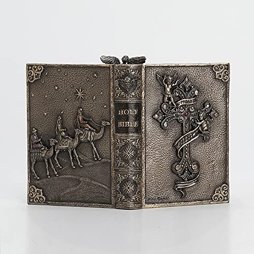 Estatua de Resina Bronzed Nativity de Jesús 13.3 cm Alto miniatura 3
