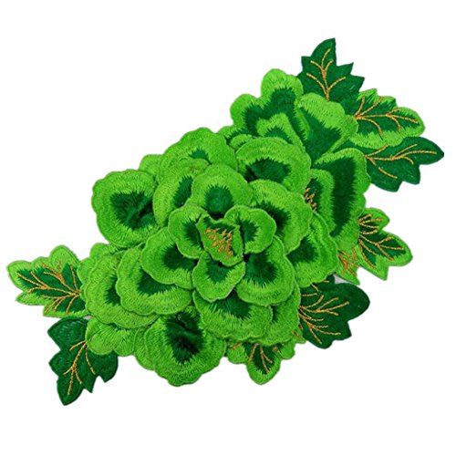 Applique pour vêtements ADTUIUG ornement vert haute finition DIY