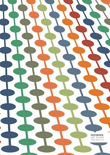 Dot To Dot Notebook - A4: (Autumn Edition) Fun notebook 192 lined pages (A4 / 8.27x11.69 inches / 21x29.7cm)