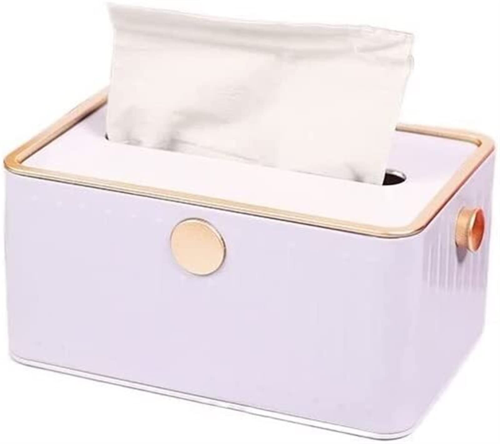 Tissue Dispenser Box Licht Luxus Tissue Box Wohnzimmer Haushalt Hochwertiger Edelstahl Tissue Box Einfache Moderne Wand-Tissue Box Kosmetiktuchspender Box