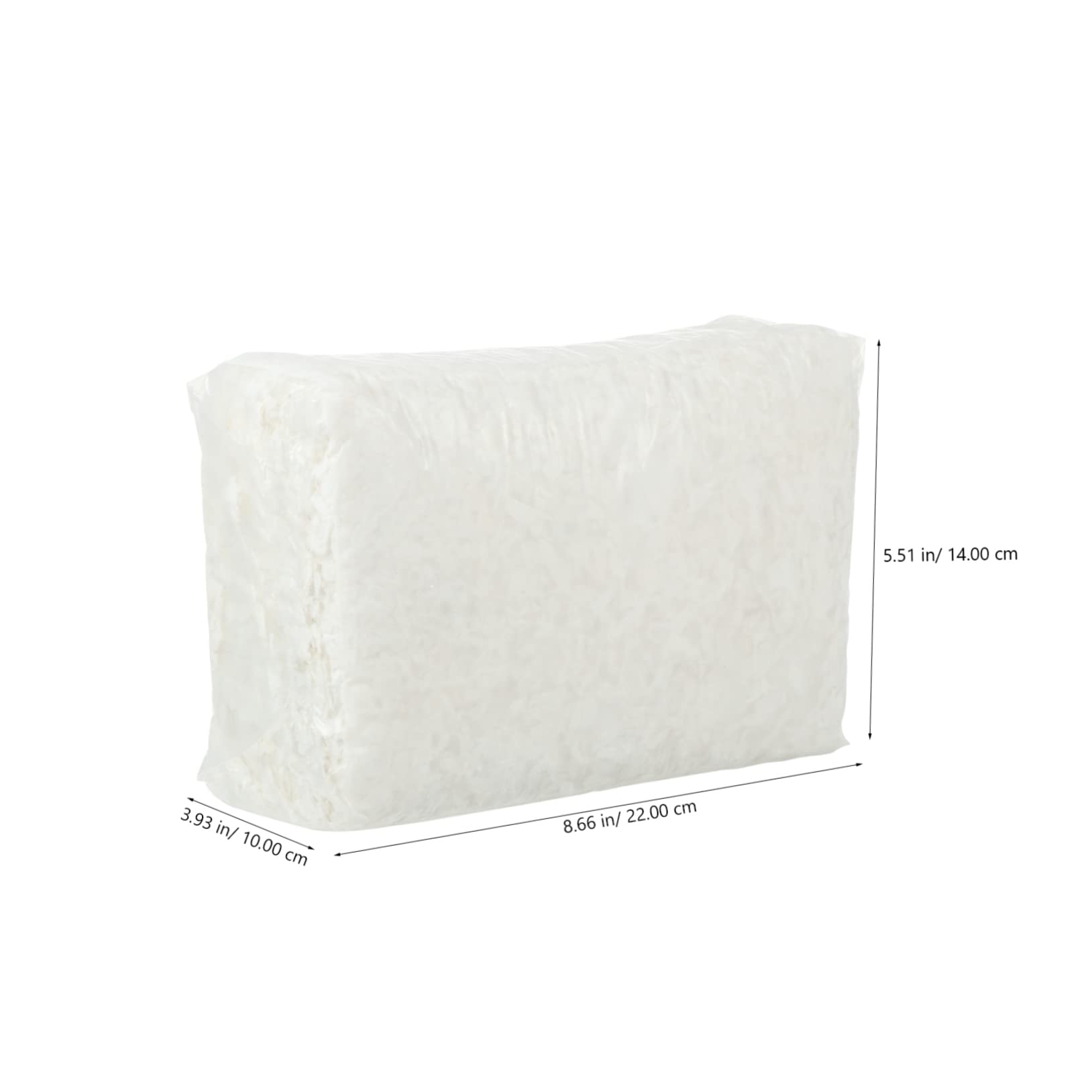 Beaupretty Litière Rongeur en Papier Blanc, Absorbante et Peu Poussiéreuse, pour Hamster et Lapin, Garde la Cage Propre,