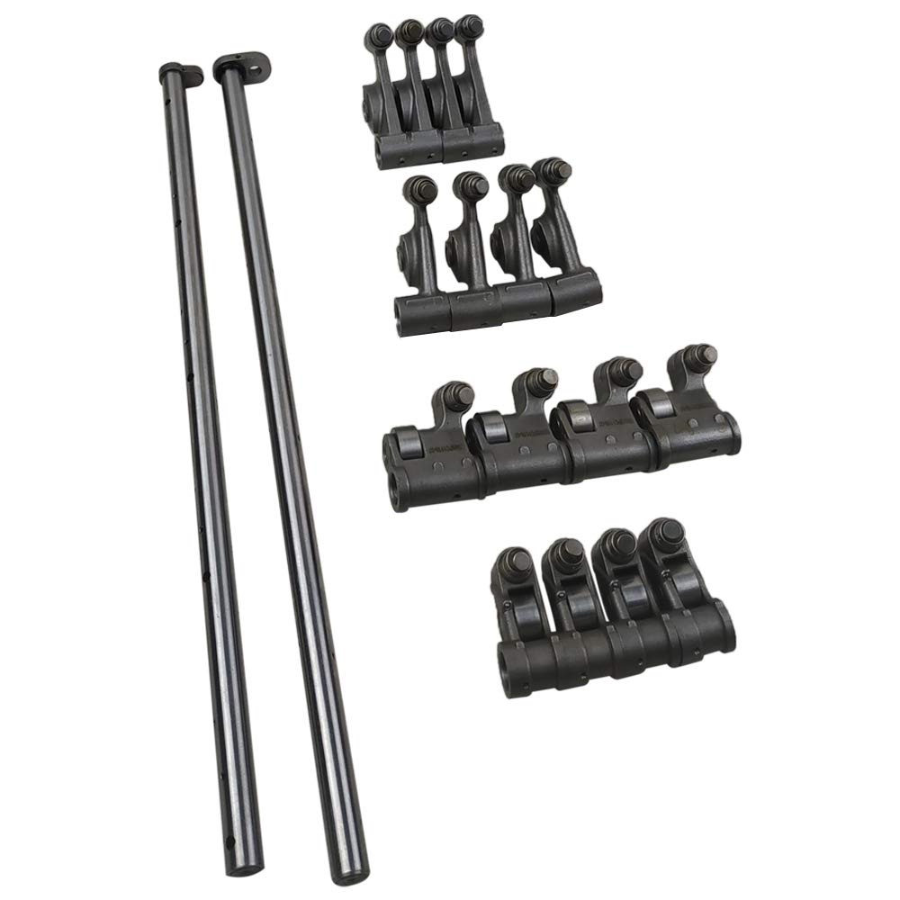 Bisenya Set completo di alberi bilancieri 03G109365 03G109366A con bilanciere adatto per V-W Aud1 Se-at Sk0da 2.0 TDI AZV BKD BMN BVE Controllo motore a bilanciere 03G109411A 03G109411B 03G109412