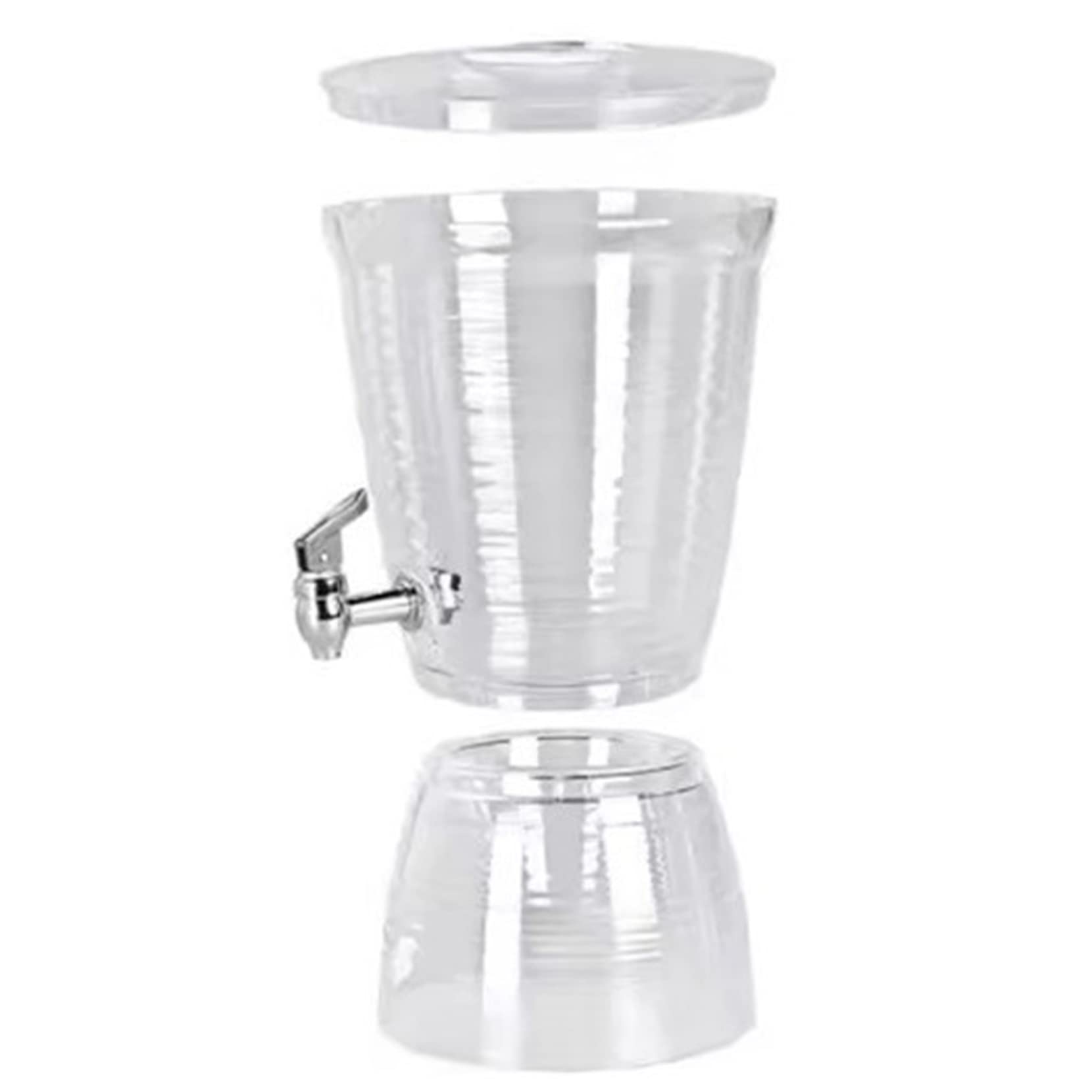 Dispensador de bebidas con soporte, dispensador de bebidas, recipiente de agua para zumos y fiestas en casa, 10 L