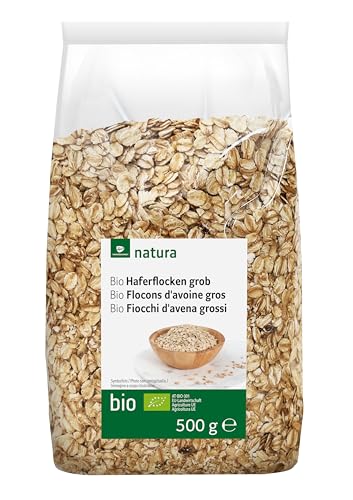 Marca Blanca - Natura Copos de avena gruesos - BIO, 500g