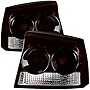 VIPMOTOZ Factory Style Tail Light Lamp For 2009-2010 Dodge Charger - Smoke Red Lens, Driver & Passenger Side