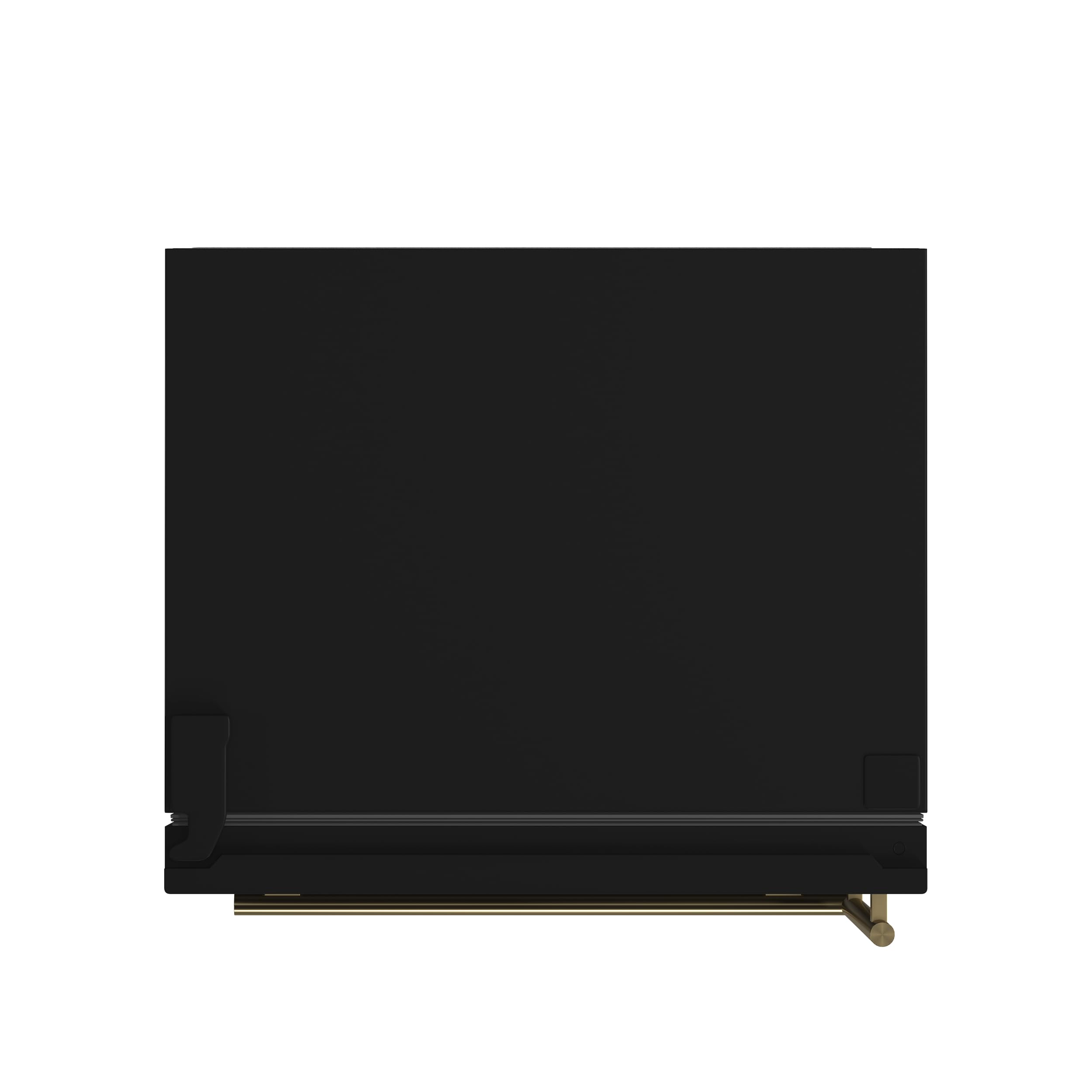 Forno Milano 62-Inch 2-Piece Freestanding Refrigerator With Dual Bottom Freezers 34.4 Cu.Ft Touch Control Ice Maker – Black on Fridge.com - View 3