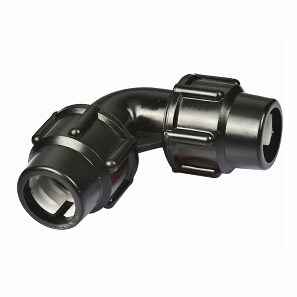 Fast Joint Elbow PE Pipe Fittings Cap - ReusablePlastic Hose Connector
