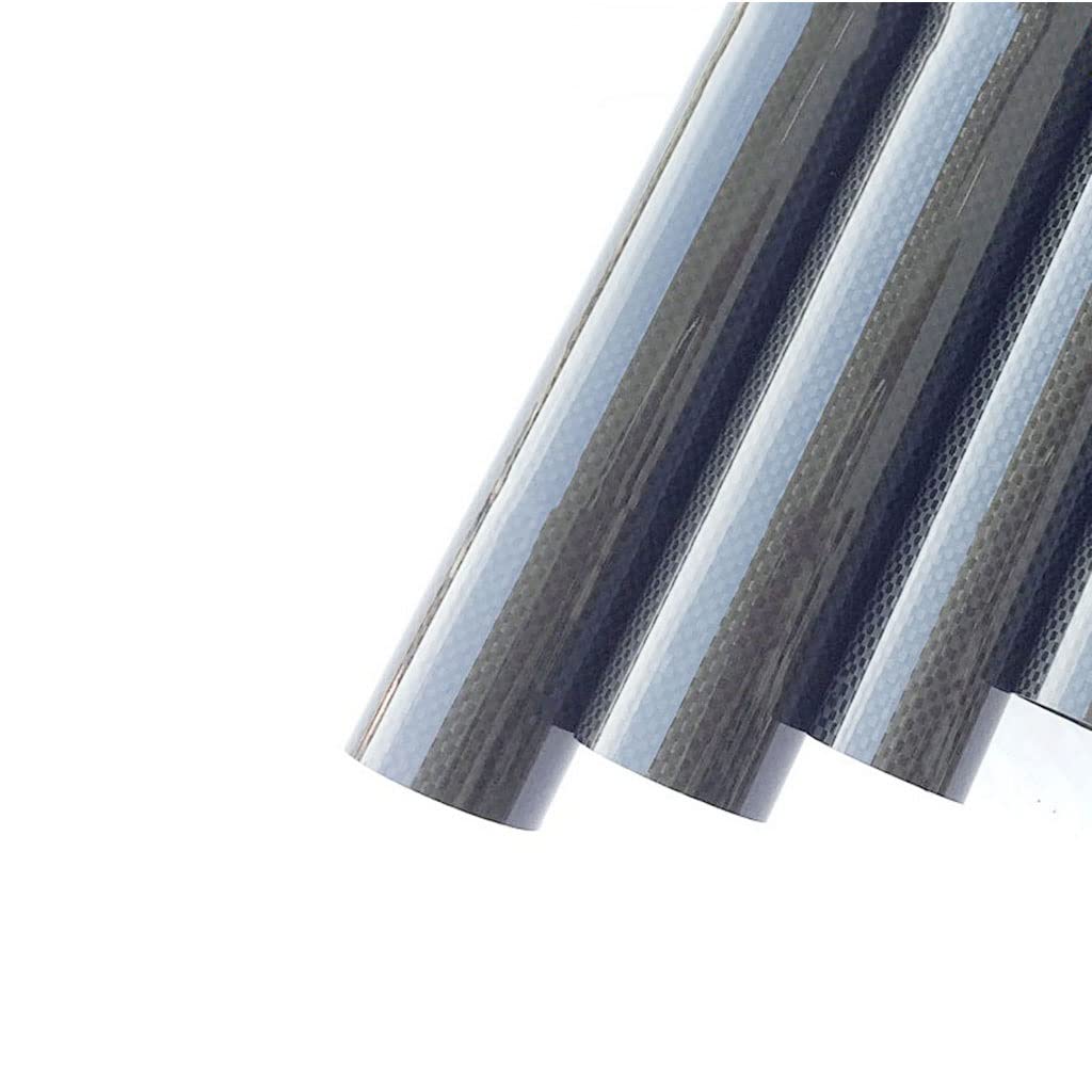 Rura z włókna węglowego 500 mm 3K Błyszczący, gładki splot 2 szt. Dla Drone DIY Model samolotu(22x21 x 500mmx 2 pcs)