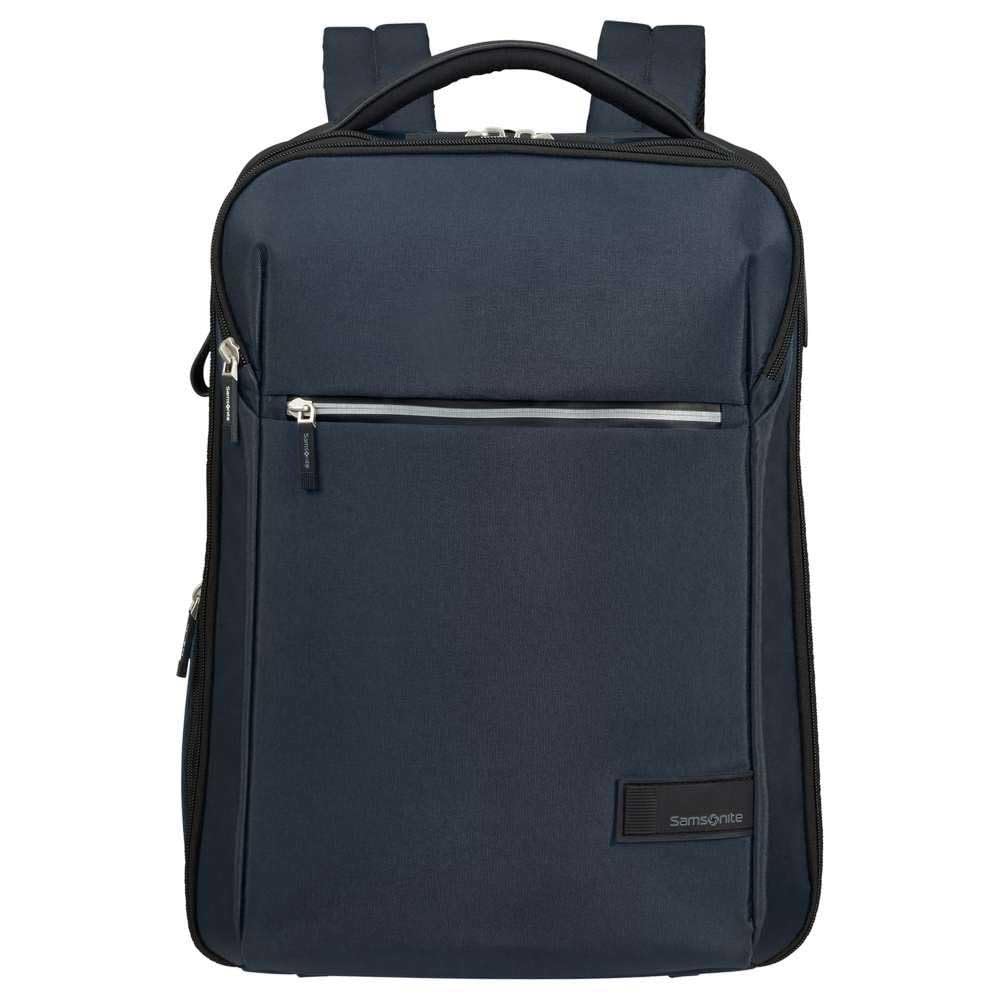 Samsonite Litepoint - Laptop-Rucksack 17.3″ (46 cm) – Business & Schulrucksack mit Smarte Funktionen, Ergonomisch, Praktische Innenaufteilung - 24.5L - Blau (Blue)