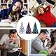 Impossible Cone (3PCS), 3D-Druck Spiral Cone Fidget Toy, Pyramid Spirale Spielzeug Passthrough Sculpture, Skulptur Stress Relief Desktop Dekorationen Spielzeug für Kinder Erwachsene Geschenk