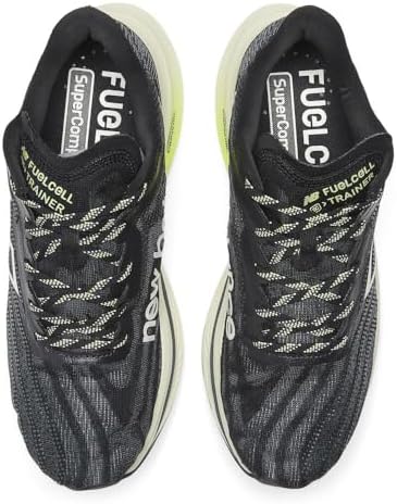New Balance Women's FuelCell SuperComp Trainer V2 Running Shoe, Black/Thirty Watt, 8 Wide | Image 4