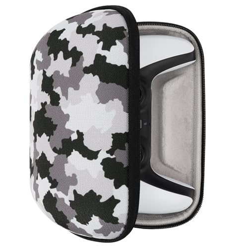 GEEKRIA Gaming-Controller-Hülle, kompatibel mit Sony PlayStation 5 DualSense, PS4 DualShock 4, PS3 Dualshock 3, Gaming-Zubehör, Aufbewahrungstasche (Camouflage), Camouflage