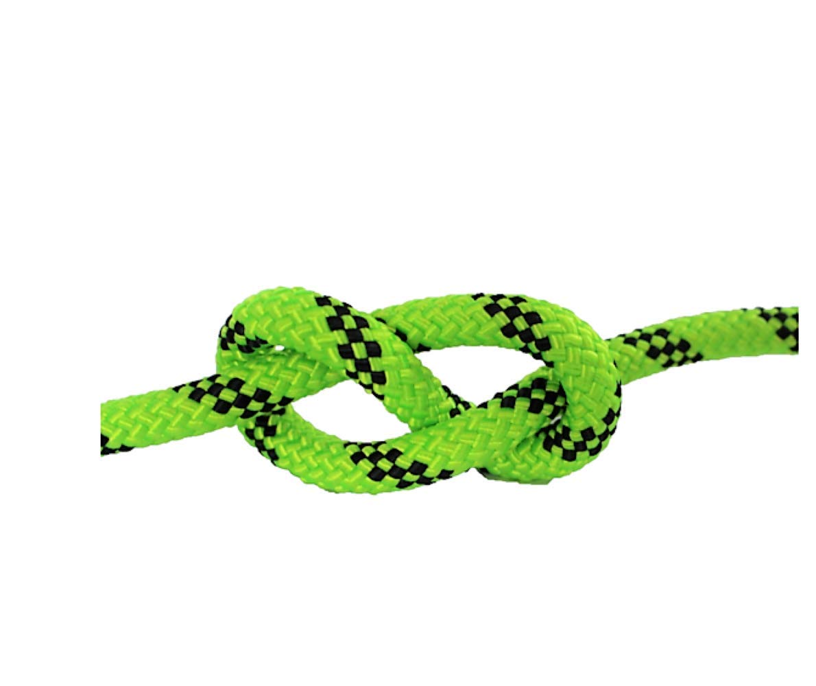 Cordamarket 8 mm Corde de drisse, Unisexe, Vert Fluo, 50 m