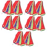 Toddmomy 5 Sätze Farbige Drachen Schweife Mit Langen Bändern DIY Drachenaccessoires Für Kreative Drachenflüge Im Freien Für Große Drachen Und Drohnen 2 Stücke * 5