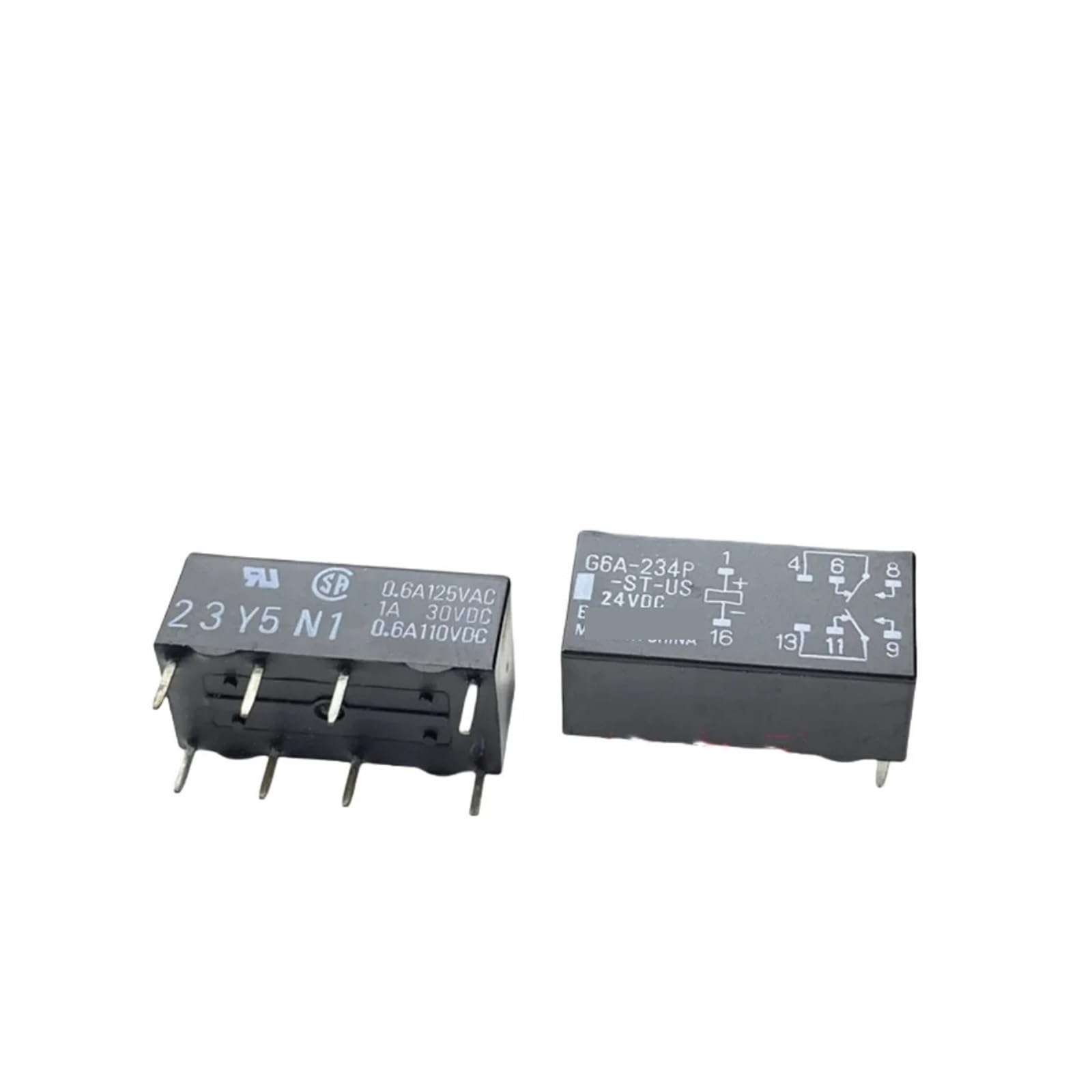 K66SIYV5KY 5PCS G6A-274P-ST-US-5VDC G6A-274P-ST-US-12VDC G6A-274P-ST-US-24VDC 8PIN 1A RELAY(5VDC)