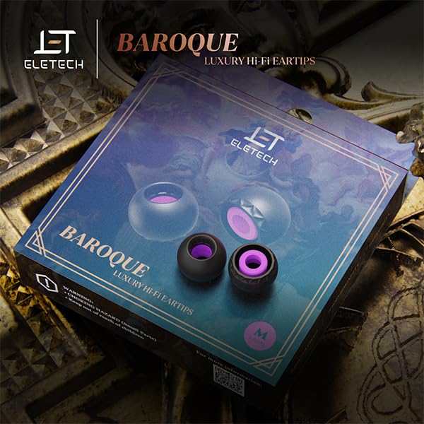 Amazon | 【国内正規品】ELETECH イヤーピース BAROQUE 2ペア入り 
