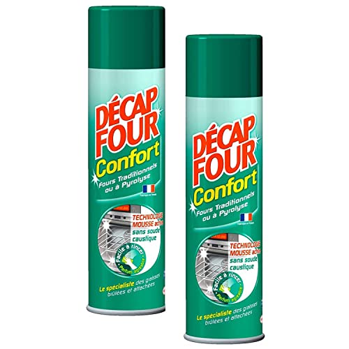 DECAP FOUR Juego de 2 aerosoles de 500 ml para el cuidado de los huesos tradicionales o de pirolisis de espuma