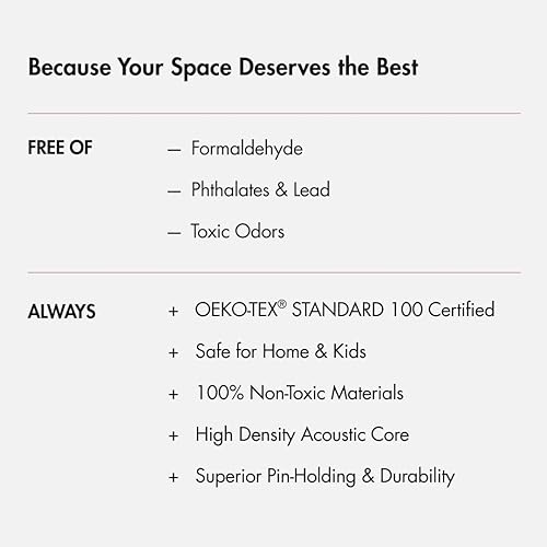 Miniatura 7 de Tablero de anuncios grande de 48 x 36 pulgadas, organizador de pared de oficina, reemplaza tus viejos tableros de corcho para paredes para