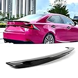 NEESPOC Rear Trunk Spoiler Wing Fit for Lexus is 2014-2020 IS200t IS250 IS300 IS350 is 300 F Sport Decklid Lip Exterior Accessories