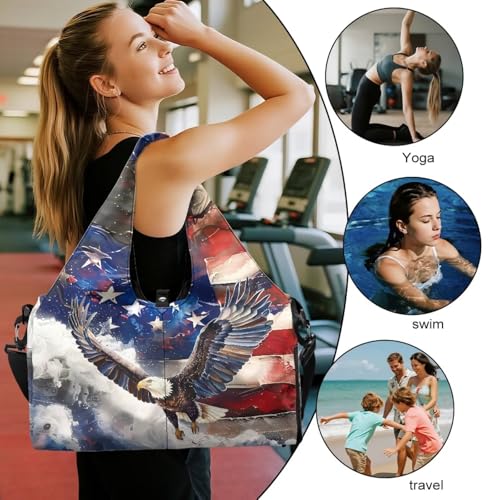 Workout Bag for Men Waterproof Gym Duffle Bag with Wet Pocket, Shoes Compartment Small Duffle Bag Lightweight Breathable Overnight Bag3