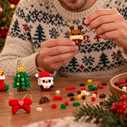 24-Day Mini Christmas Brick Ornament Advent Calendar DIY Christmas Ornament - image 5