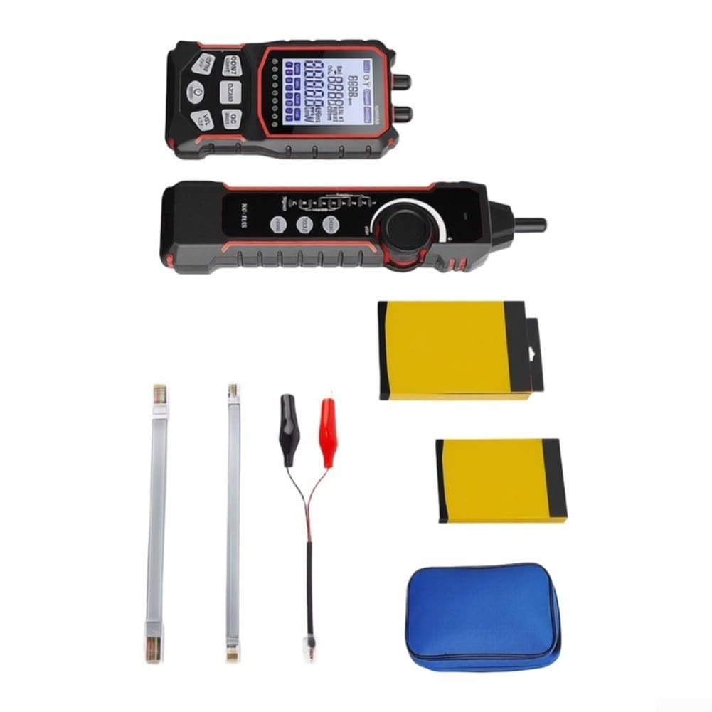 NF-918S Glasfasertester mit OPM & für vfl - PoE Spannungsprüfung für rj45 Kabeltester - 60V Schutz Typ-C