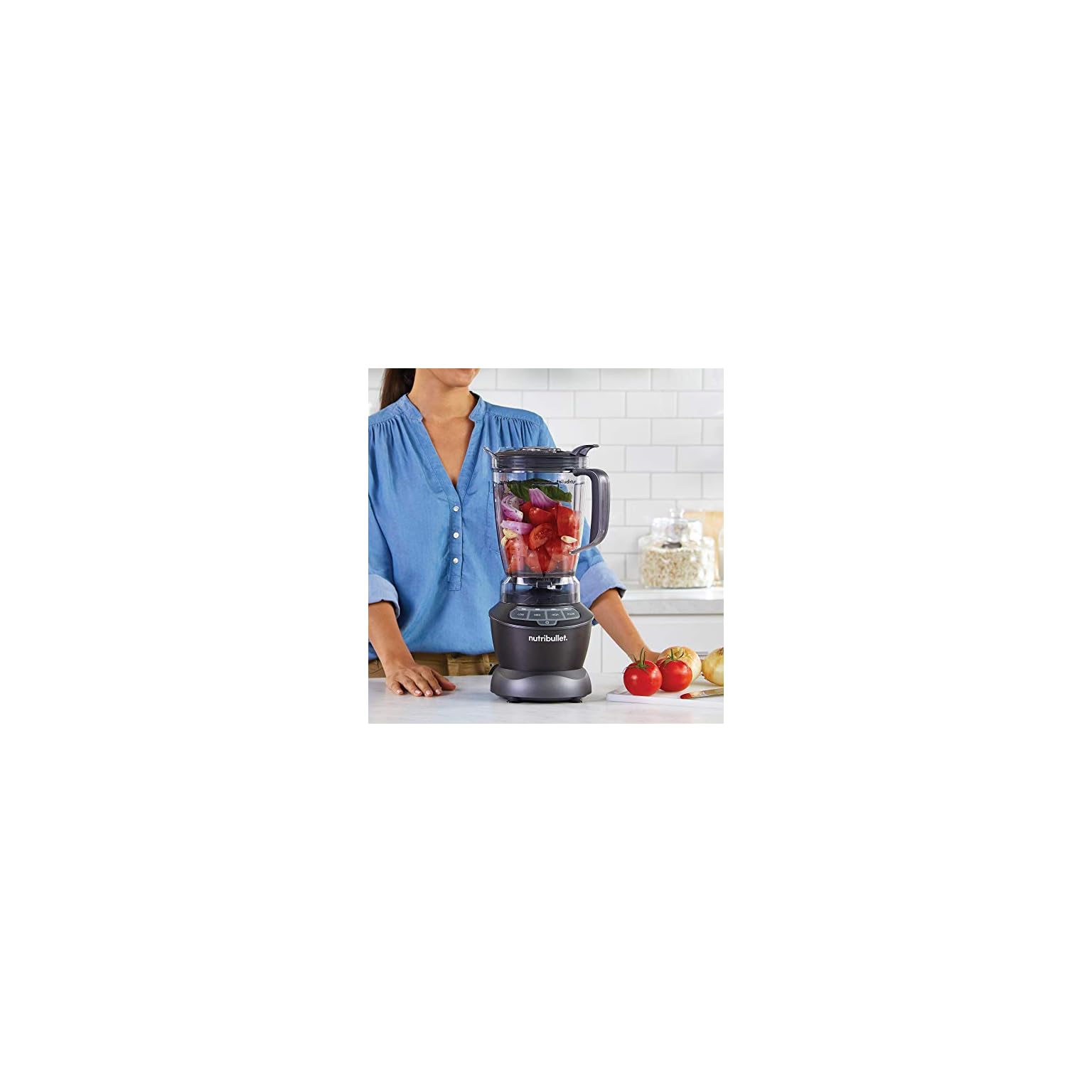 NutriBullet ZNBF30400Z Blender 1200 Watts, 1200W, Dark Gray My Best