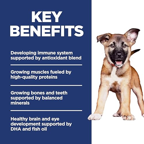 Hill's Science Diet Puppy Large Breed Dry Dog Food, Lamb Meal & Brown Rice, 30 lb. Bag - Image 4