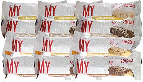 Pro Supps MYBAR Protein Bar Variety Pack 12-55g Bars Pro Supps MYBAR Protein Bar Variety Pack 12-55g Bars