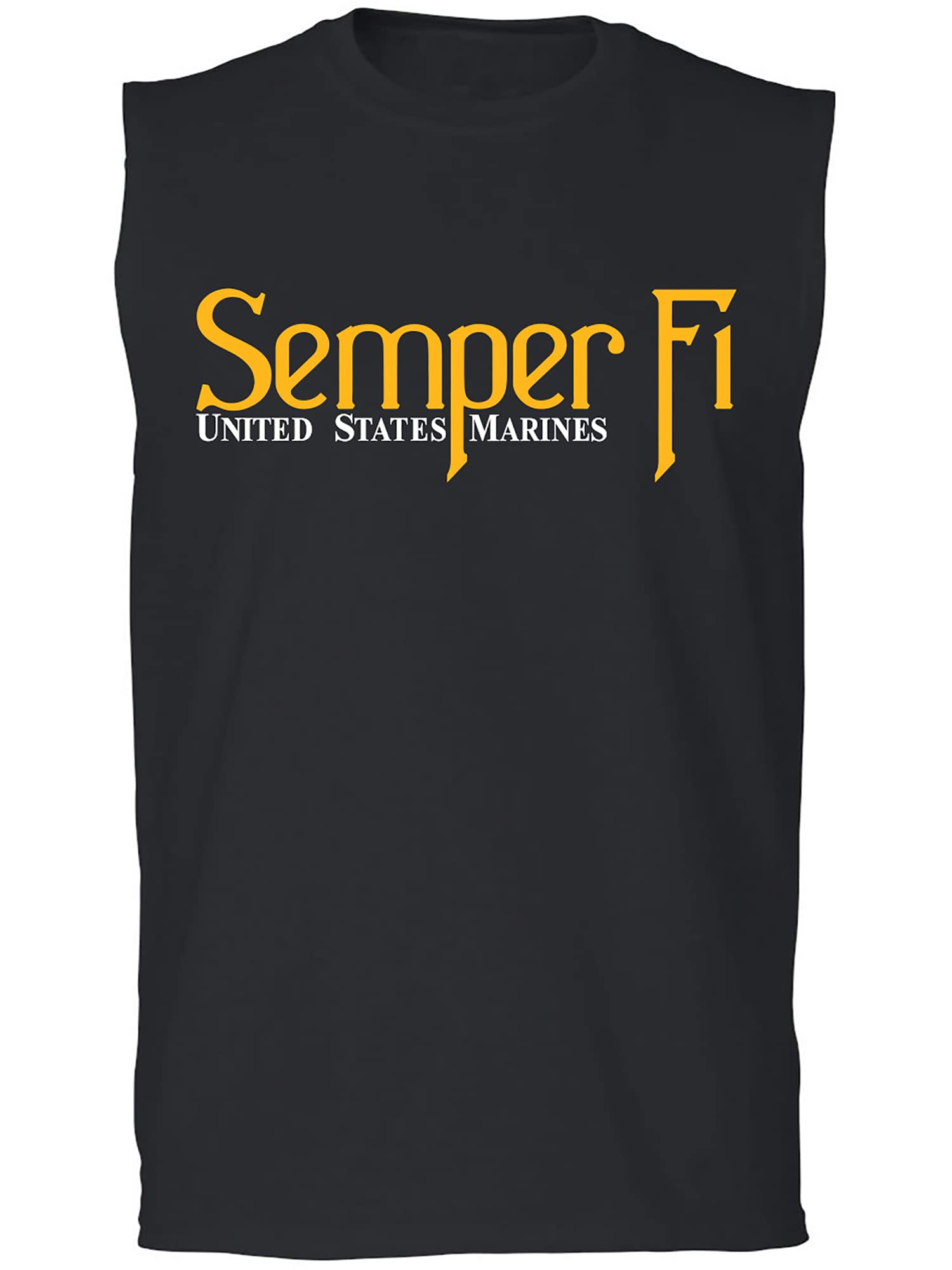 Semper Fi United States Marines Adult Sleeveless Tee