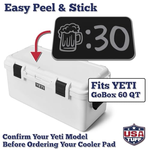 Image of USATuff SeaDek EVA Mat Cooler Pad fits YETI | Peel & Stick Application | Non Slip Comfort Accessories