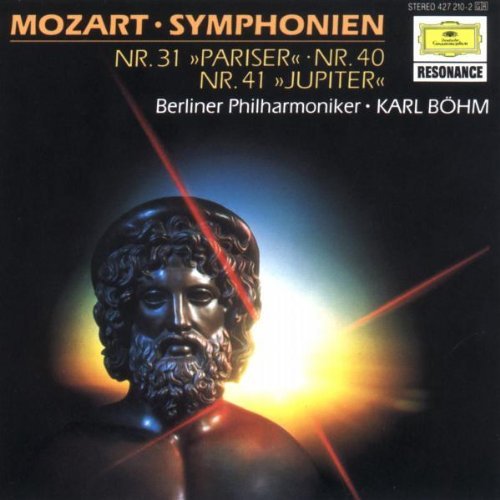 Mozart: Symphonies Nos 31 'Paris'; 40 & 41 'Jupiter' by Wolfgang Amadeus Mozart (1989-07-11) [Audio CD]