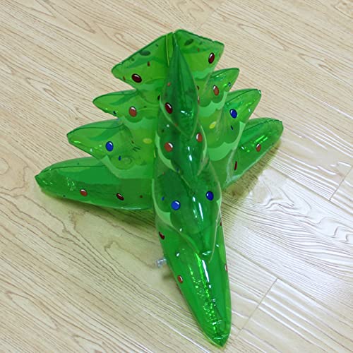 YQYAZL 2PCS Christmas Inflatables Tree Decorations, Inflatable Xmas Tree Blow Up Decoration for Indoor/Outdoor Use - Image 4