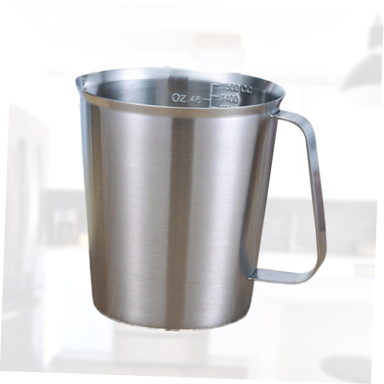 Tasse à Mesurer en Acier Inoxydable 304 1500ml avec Échelle