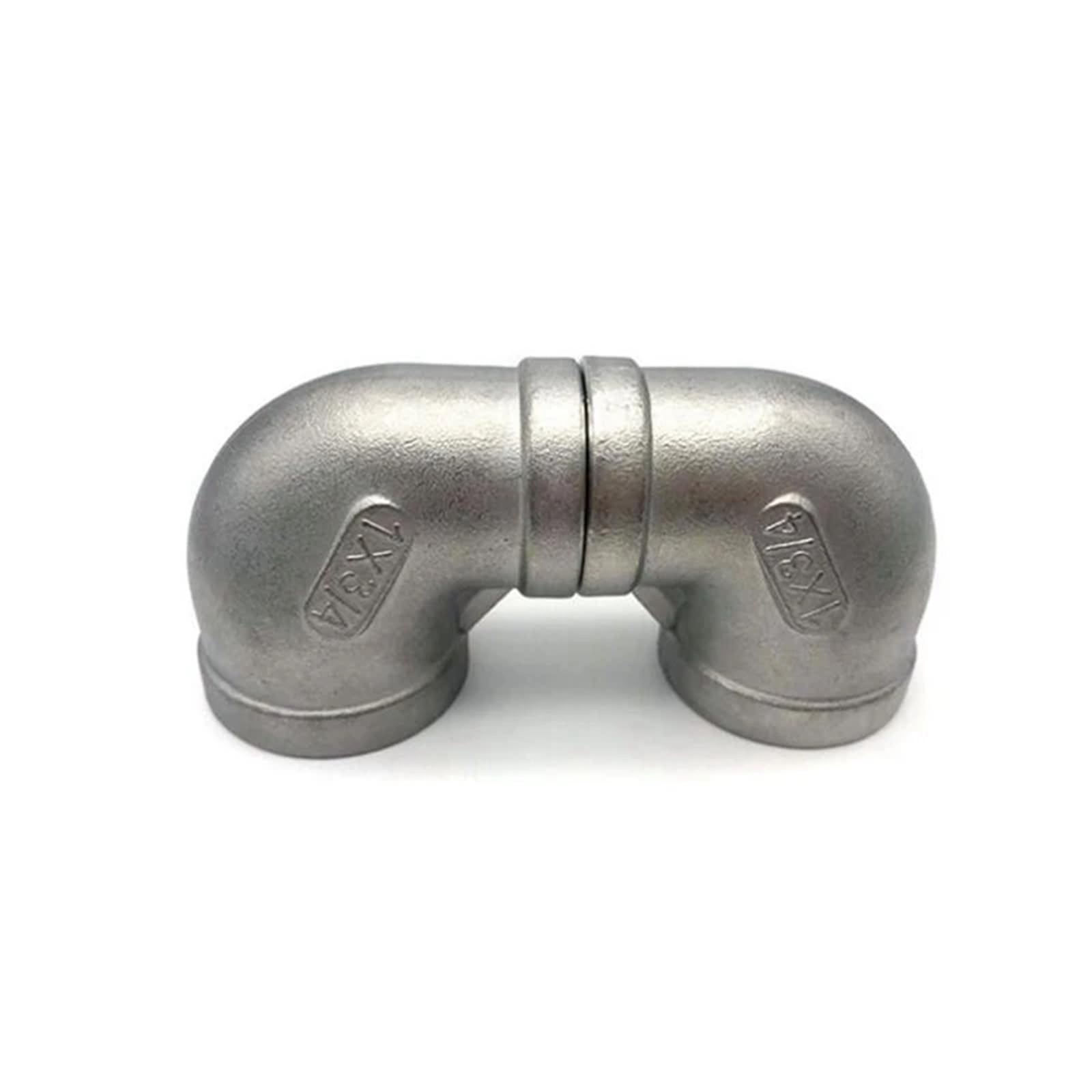1/8'' - 2'' Female Thread 304 Stainless Steel Reducing Elbow DN6 - DN50 Water Pipe Fitting SS304 Coupling Joint Connector(DN50-DN32)