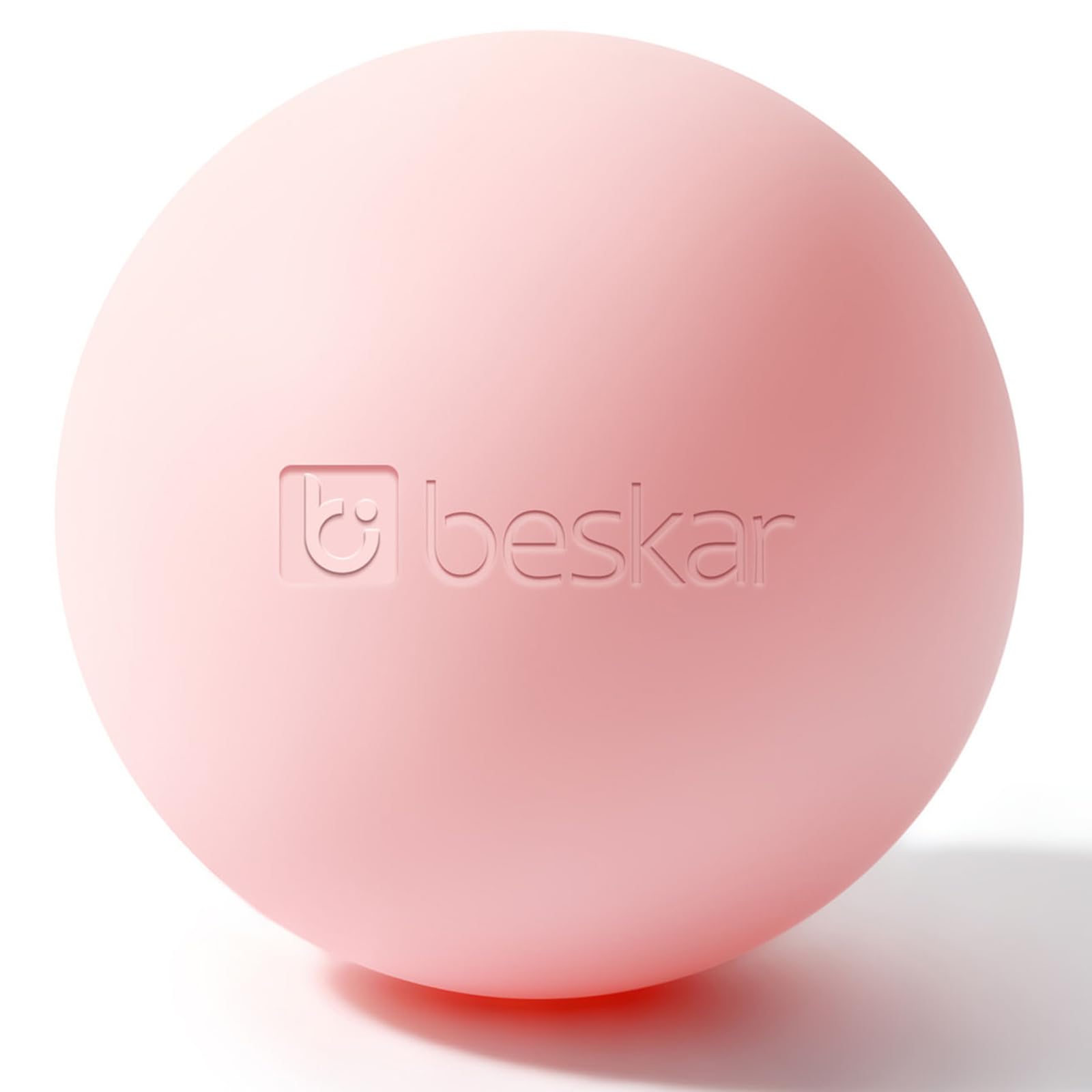 Massage Lacrosse Bälle für Myofasziale Entspannung, Triggerpunkttherapie und Yogatherapie, Fußmassageball zur Linderung von Plantarfasziitis Rosa