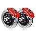 WILWOOD 140-12307-DR FNSL6R Front Hub Kit,12.88", Red Heidts Tri -5, 2 inch Drop Spindle