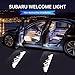 4Pcs Car Door Lights Logo Projector Compatible with Subaru Forester Outback Legacy Ascent XV Impreza Tribeca LED Car Welcome Projector Lights, 3D Ghost Shadow Light Accessories