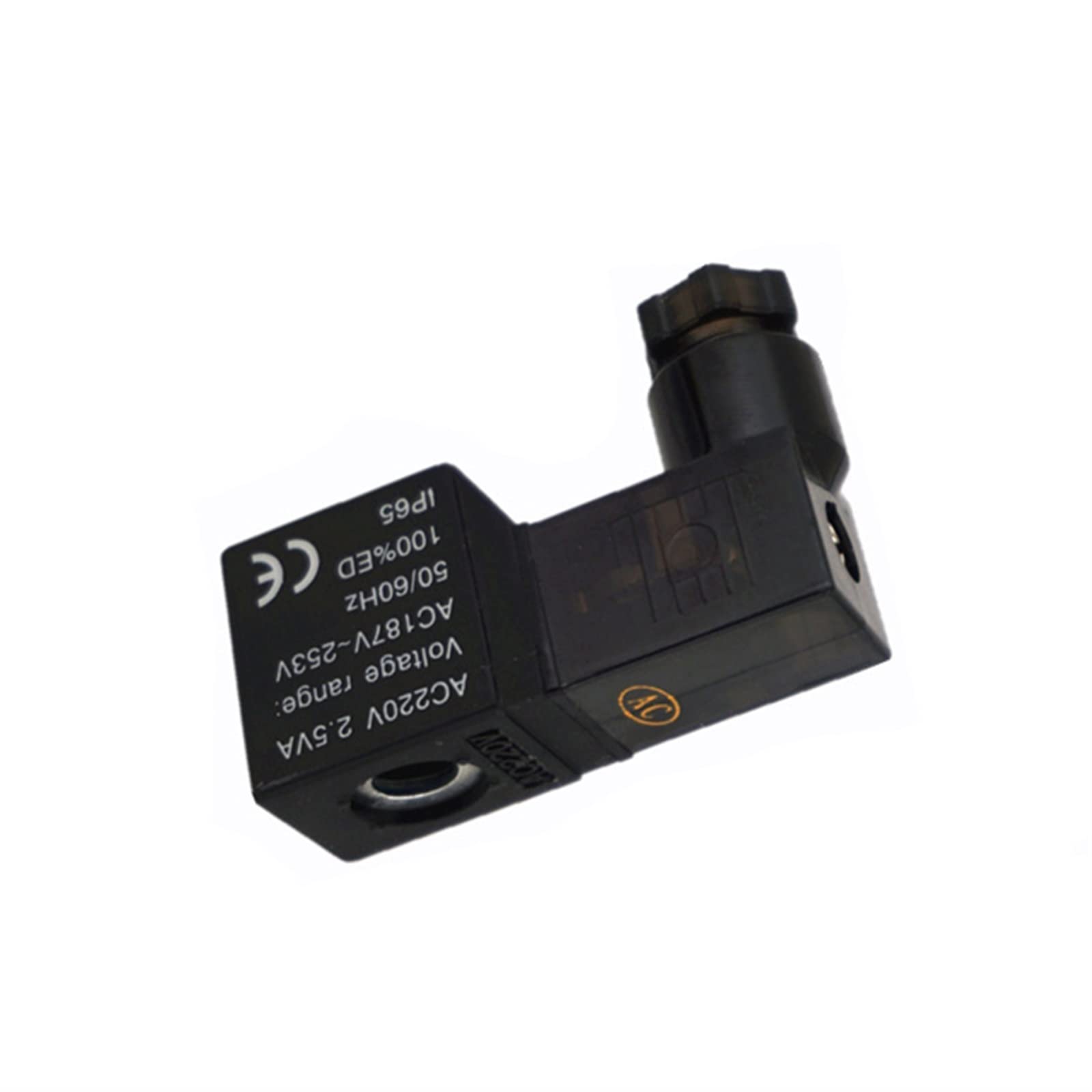 Électrovanne 5 voies 4V110-06 en 1/8 pouce avec bobine lumineuse LED AC 220V robuste