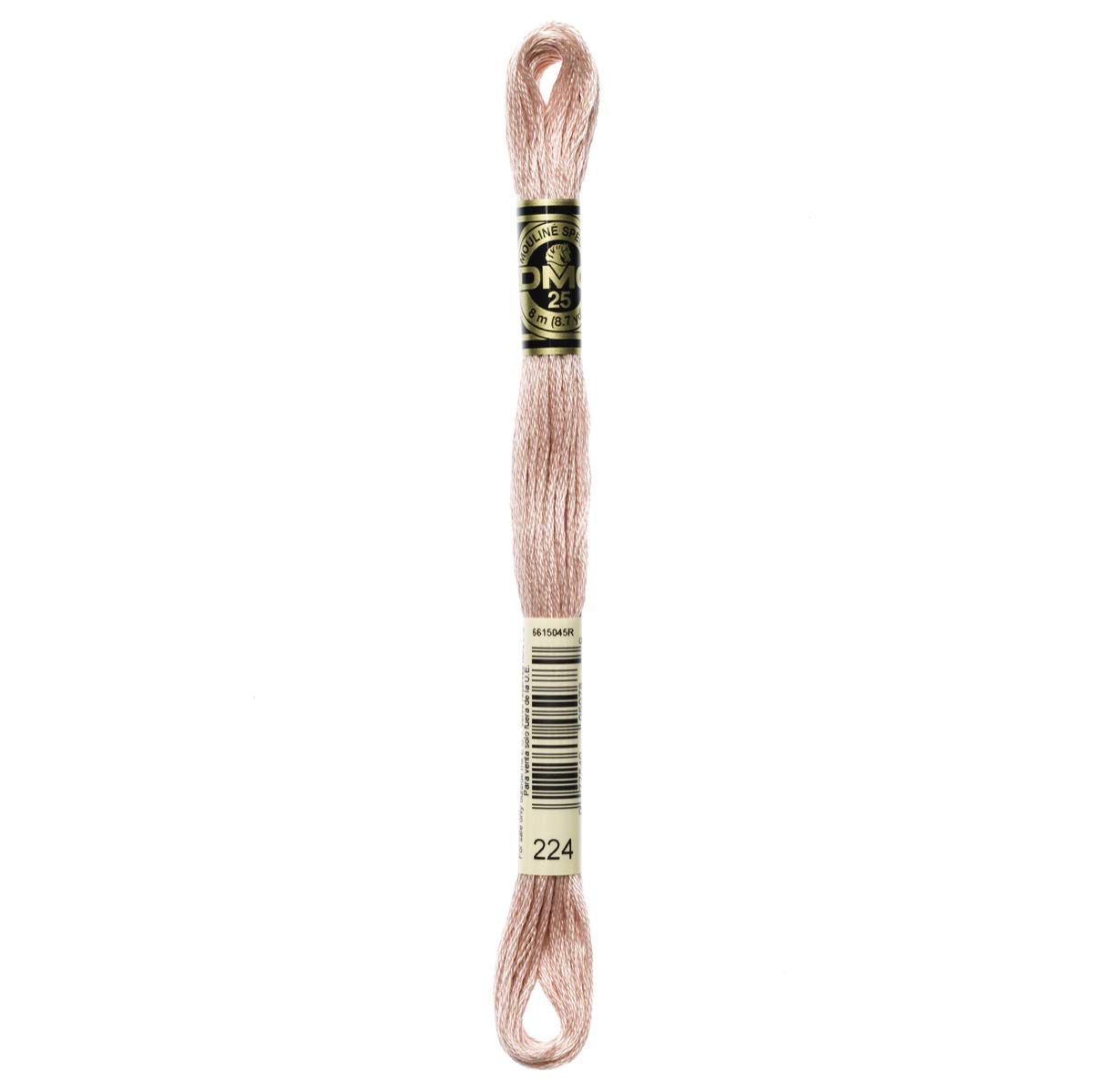 DMC Embroidery Floss Mouline Stranded Cotton Thread for Hand Embroidery and Sewing - Colour No: 224-6 x 8m Skeins โ image 1