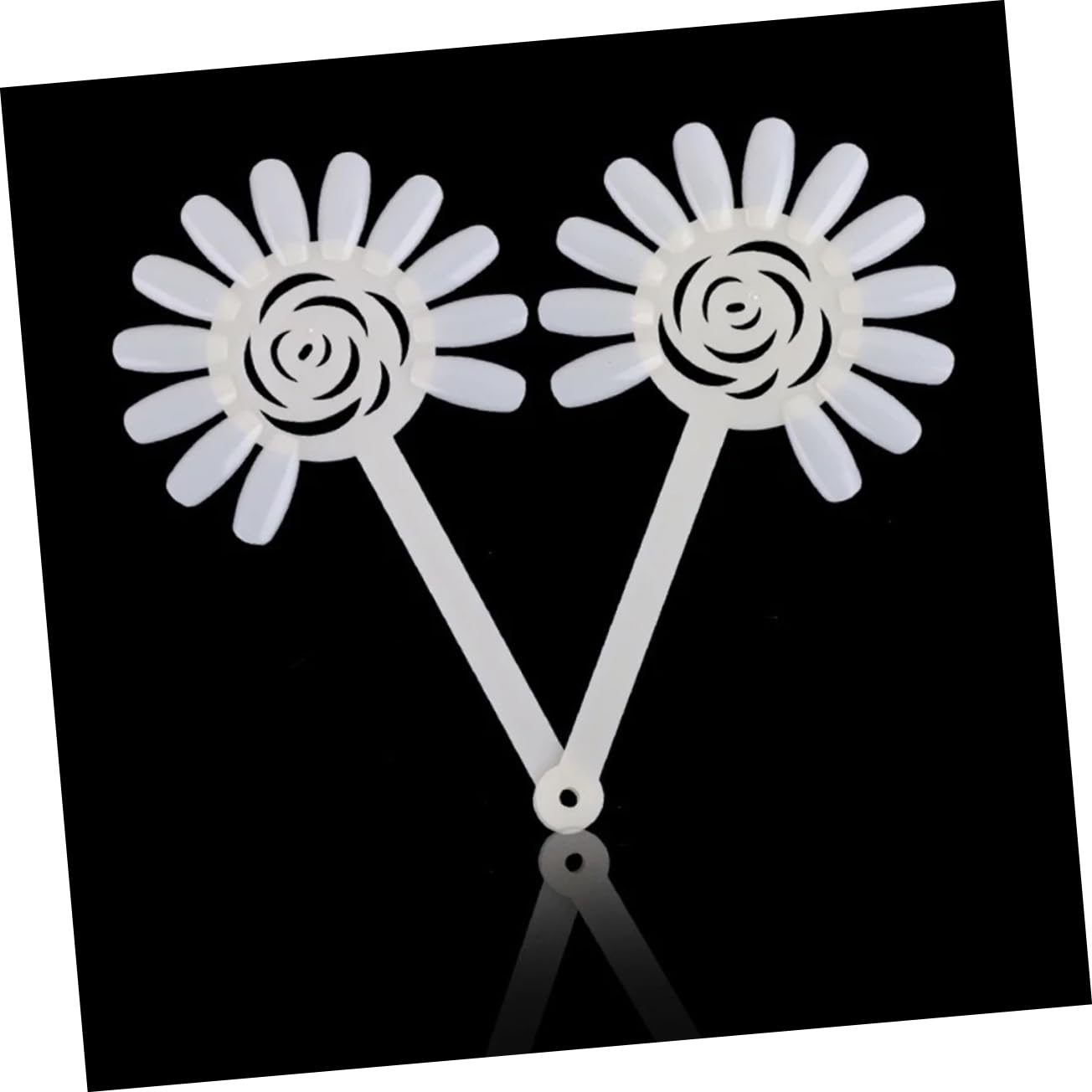 Healvian 3 Set Home Nail Art Display 120 Punte Nail Girasole Nail Polish Rack Con Supporto Diviso Nail Art Tips Practice Set 2 Pezzi * 3