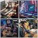 Brvomussy Podcast Equipment Bundle for 2, Audio Interface with Voice Changer Condenser Microphones for Gamer, All-in-One Audio Mixer Perfect for Live Streaming, Singing, YouTube, Gaming