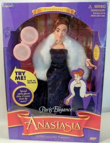 Barbie de collection Anastasia TM & C de 1997 avec socle et accessoires