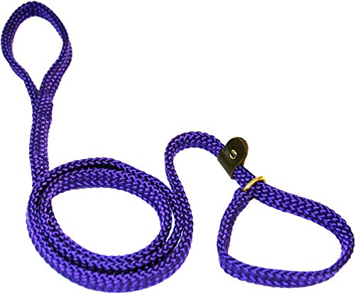 Lone Wolf Slip Lead 5/8 x 6' Purple