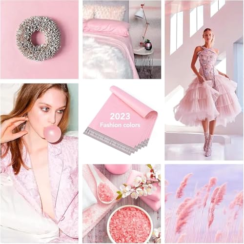 Image of Metronic Poly Mailers 12x15.5 1000 Pack, Strong Adhesive Shipping Envelopes for Clothing, Medium Bulk Shipping Bags for Small Businesses, Mailers Poly Bags, Packages Bags Light Pink
