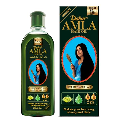 Dabur Amla Hair Oil 100ml | Natural care | Enriched with Amla Natural Oils & Vitamin C | For Long Strong & Dark Hair