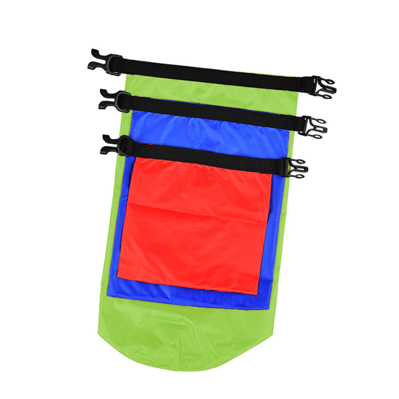 Anneome 3pcs Water Proof Bags Waterproof Storage Bag for Camping Swim Waterproof Drawstring Bag 1.5l 3l 8l