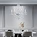 Saint Mossi 9 Light Modern Contemporary Elegant Crystal Glass Chandelier Pendant Ceiling Lighting Fixture
